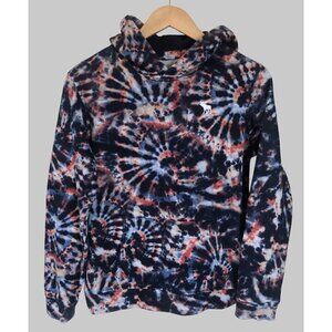 Abercrombie Kids Tie-Dye Hoodie Sweatshirt Kids Size 15/16 Colorful Warm